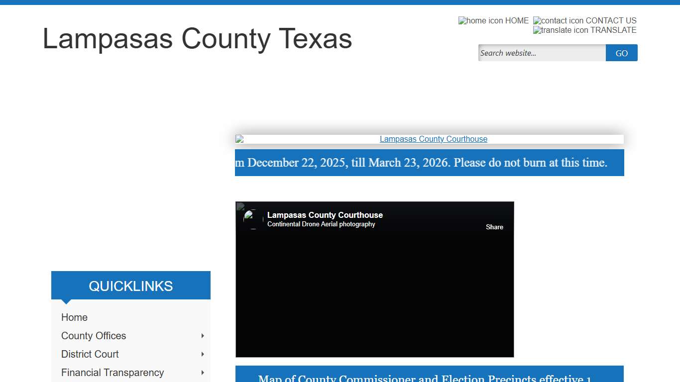 Lampasas County, Texas